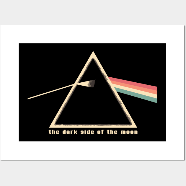 The Dark Side of the Moon Wall Art by Trendsdk